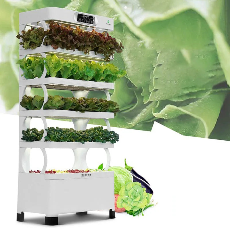 Hydroponics Growing System Plant Planter Smart Indoor Vertical Hydroponic Tower Aerobic Garden System Gardening Grow Equipment