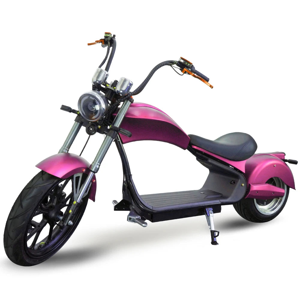 EU/US Warehouse EEC COC 60V 2000W 4000W Chopper Electric Scooters Motorcycle Fat Tyres Citycoco Mopped Wide Wheel E Bike Scooter