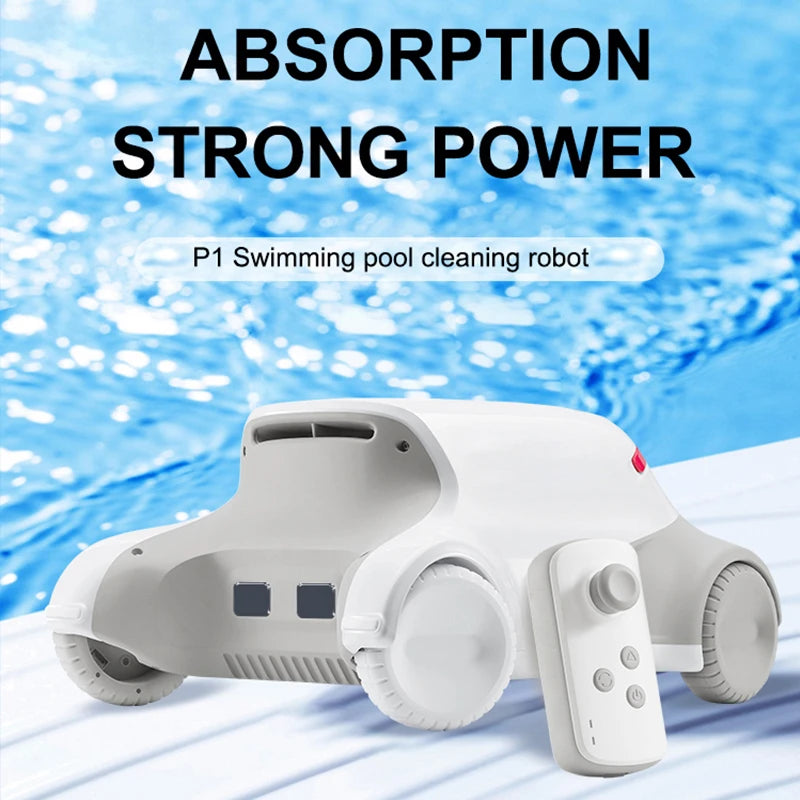 Outdoor Automatic Robot Vacuum Cleaner Swimming Pool Underwater Suction Cleaning Equipment