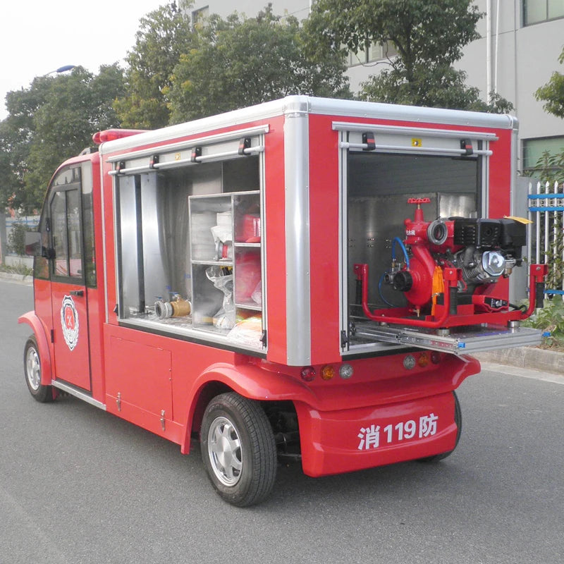 Mini Electric Fire Fighting Truck for Emergency /Hot Selling China Factory Customized Electric Fire Fighting Cart for Sale