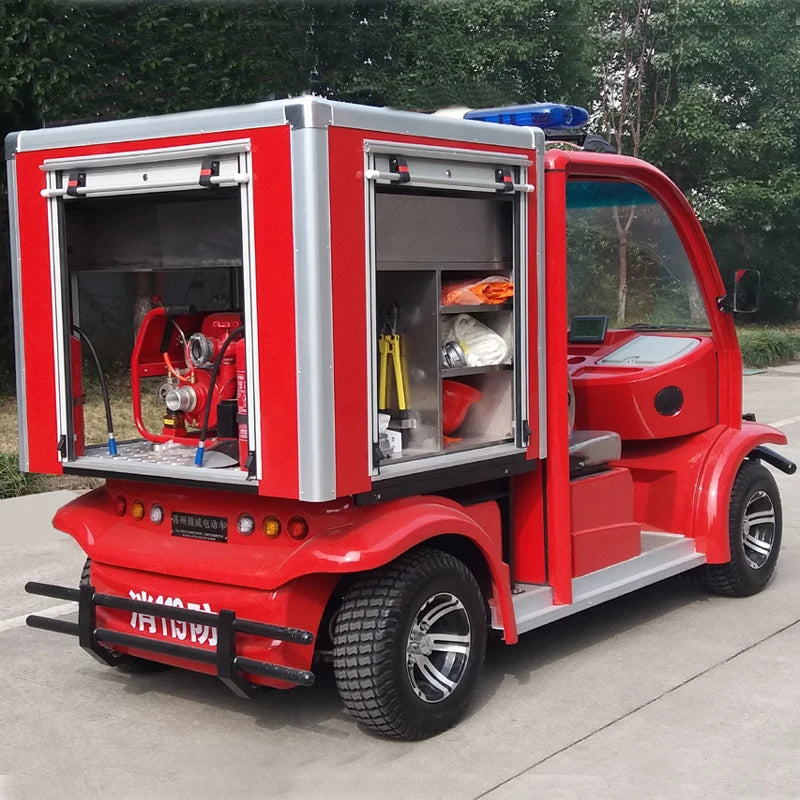 Mini Electric Fire Fighting Truck for Emergency /Hot Selling China Factory Customized Electric Fire Fighting Cart for Sale