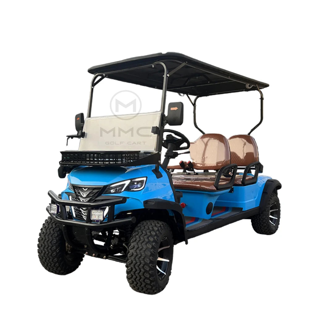 Best Price Lithium Battery Club Car 72V Adults Scooter Solar Panels Powered 4 6 Seater Off Road Beach Buggy Electric Golf Cart