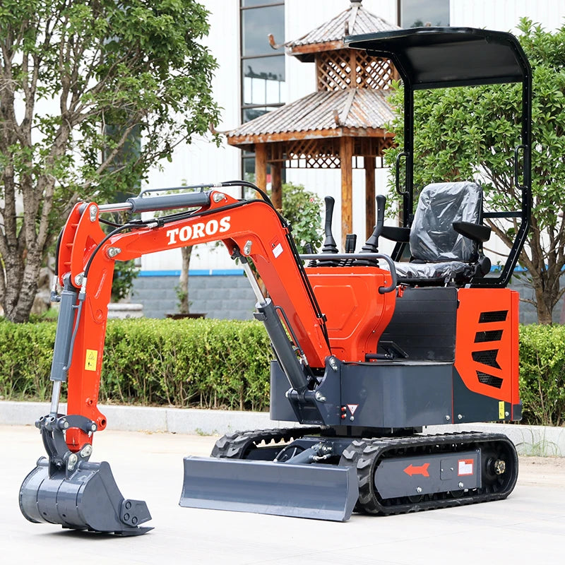 Mini Excavator 1Ton Micro Bagger Small Excav Micro Digger 800kg Mini Digger for Sale Small Excavator Hydraulic Crawler Excavator