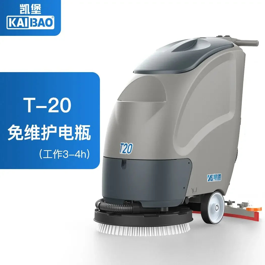 Industrial Washing Machine Commercial Hand-Pushed Factory Workshop Industrial Hand-Pushed Mopping, Suction and Towing