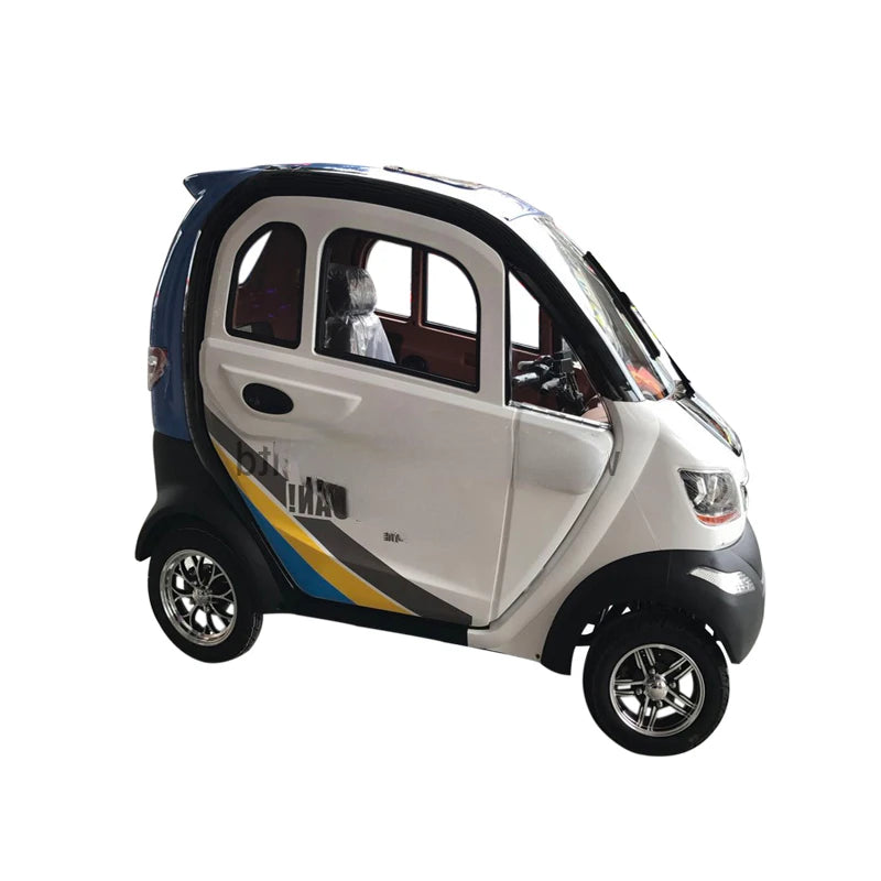 3 Seats Low Speed 4 Wheel Mobility Electric Mini Car with Lithium Battery