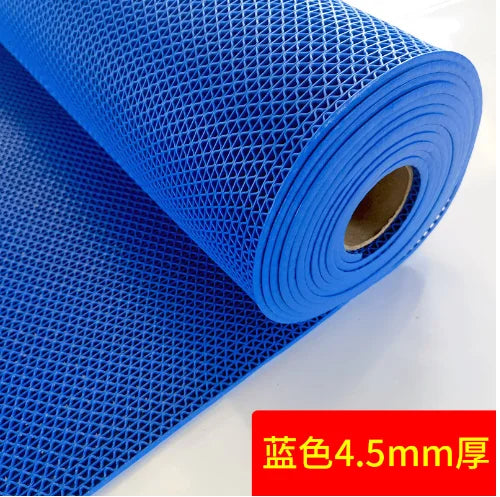 Large Size Thicker 4.5mm Bathroom Anti Slip Mat Toilet Honeycomb Carpet Floor Mat Bathroom Hotel Home Shower Bathroom