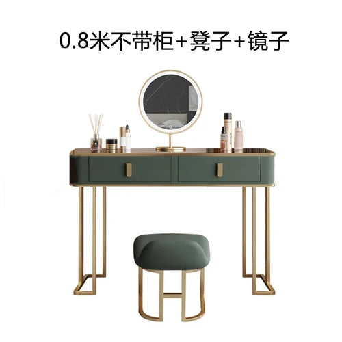 Ornaments Luxury Dressing Table Nordic Vanity Apartment Chairs Organizer Dressing Tables Container Storage Tocador Decoration