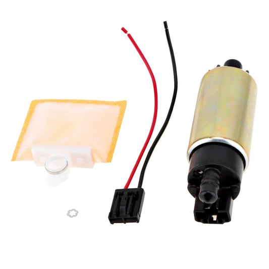 120L/H High Performance Car Electric Gasoline Fuel Pump & Strainer Install Kit For TOYOTA / Ford / Nissan / Honda