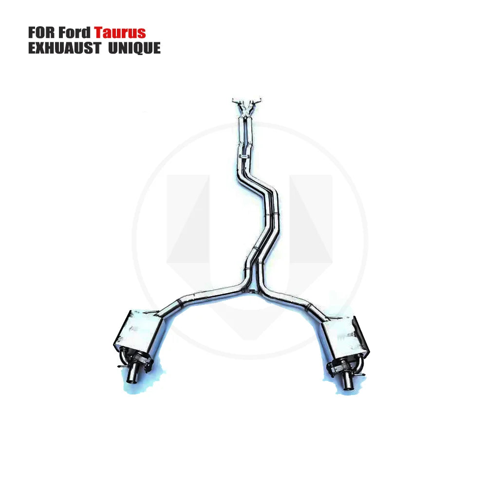 UNIQUE Stainless Steel Exhaust System Performance Catback is Suitable for Ford Taurus  2.0T 2.7T  Car Muffler