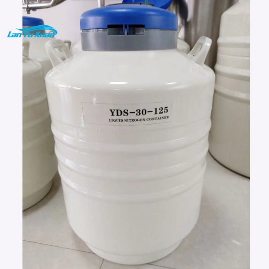 YDS-30-125 30 Liters Bull Semen Cattle Cryogenic Semen Container Animal  Storage Liquid Nitrogen Container