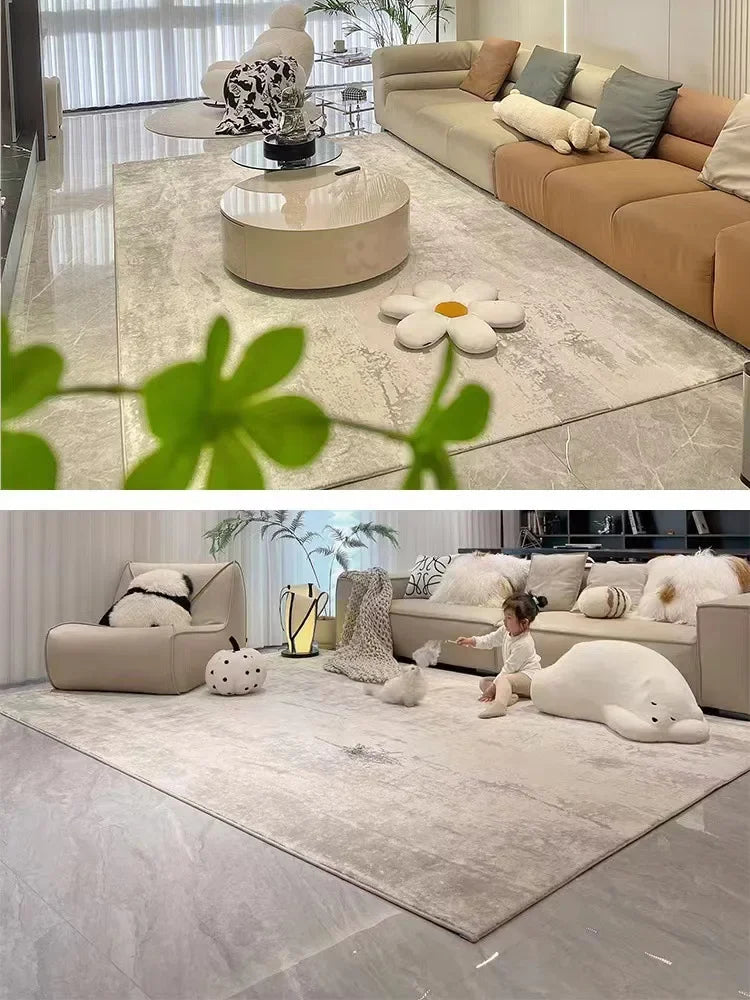 Nordic modern design woolen wilton Area Rugs minimalist house carpet for living room