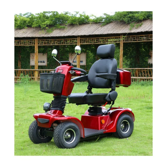 Heavy Duty Mobility Scooter for Disable Remote Control Intelligent Scooter Travel Outdoor Four Wheels Electric Scooter