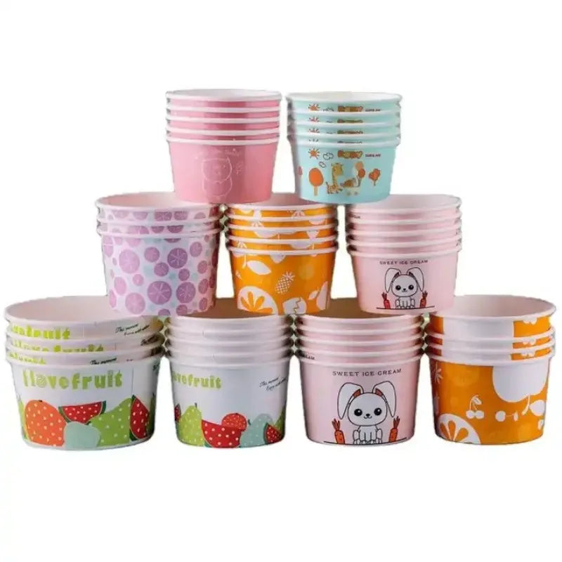 Fully Automatic Disposable Big White Paper Soup Storage Cups Yogurt Containers Paper Food Bowl Making Machine for Sale