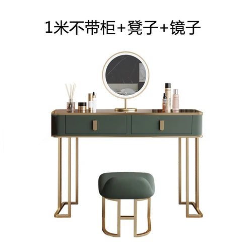 Ornaments Luxury Dressing Table Nordic Vanity Apartment Chairs Organizer Dressing Tables Container Storage Tocador Decoration