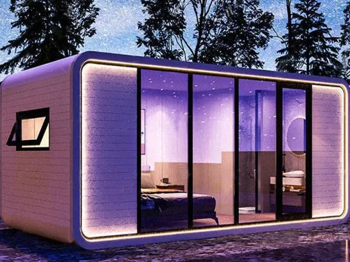 Seismic earthquake resistance tents Economic Movable Prefab Prefabricated Capsule Hotel Cabin Container House