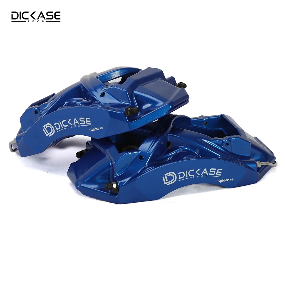 Dicase High Performance 6 Pot Big Brake Caliper Kit with High Carbon Alloy Disc Rotor for Ford Focus St 225 Mk2