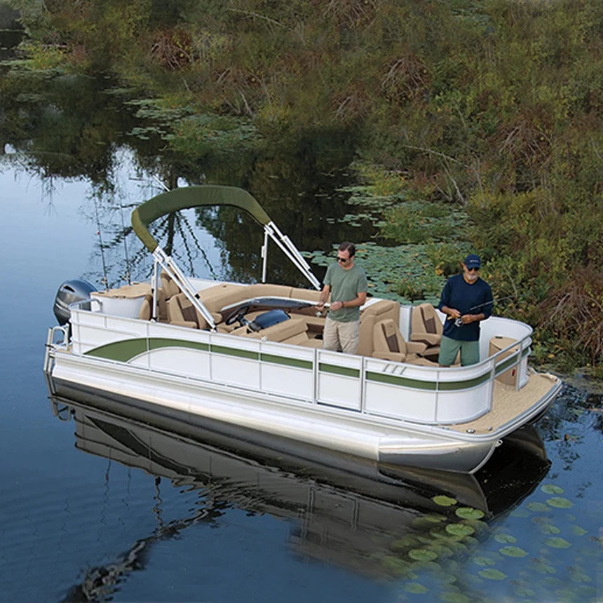 Fish And Cruise Pontoon Boats For Family Party