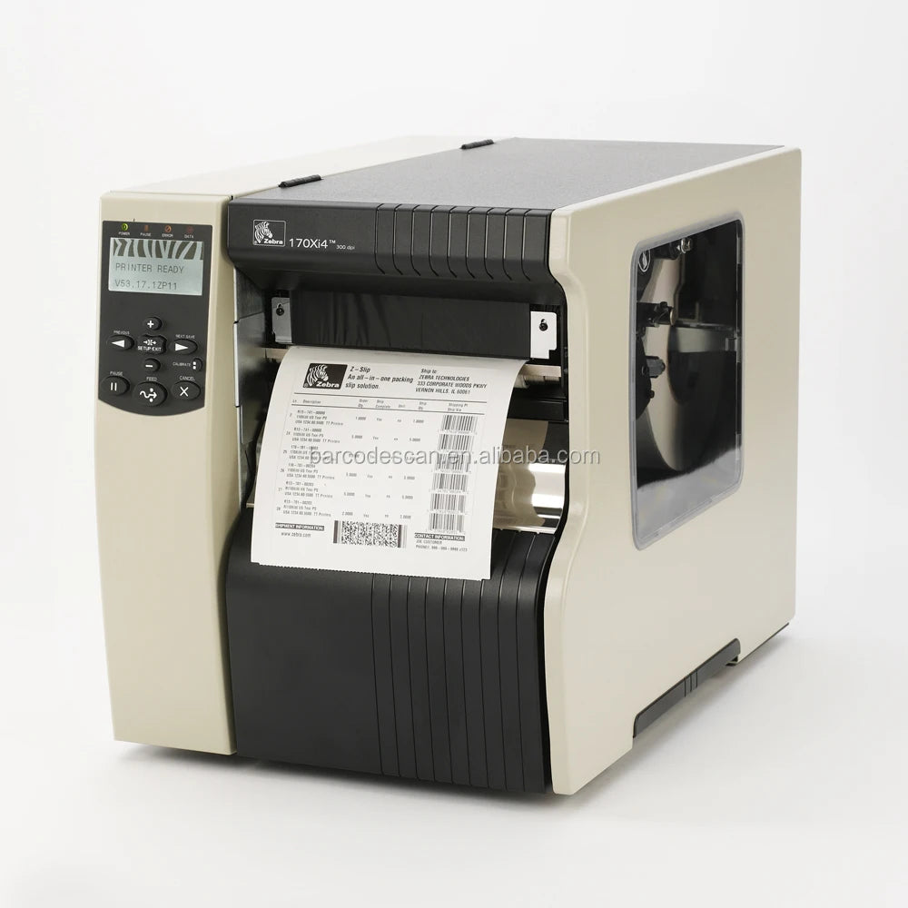 High Performance Barcode Label Printer Zebra 170Xi4 Zebra Barcode Printer