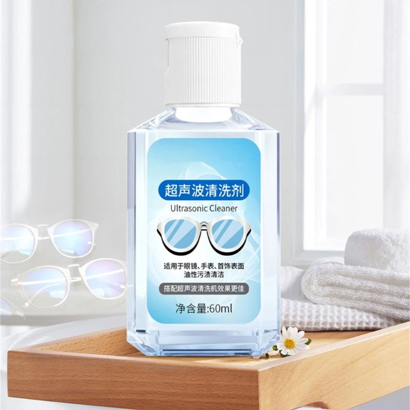 Watch Rings Cleaner Liquid Cleaning Solution for Ultrasonic Cleaner Machine 60ml