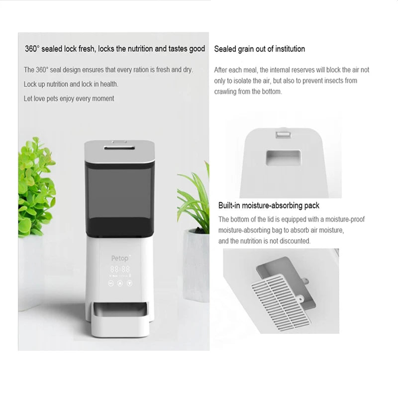Automatic Pet Feeder Water Pet Bottle Dog Food Dispenser Automatic Bowls And Feeders