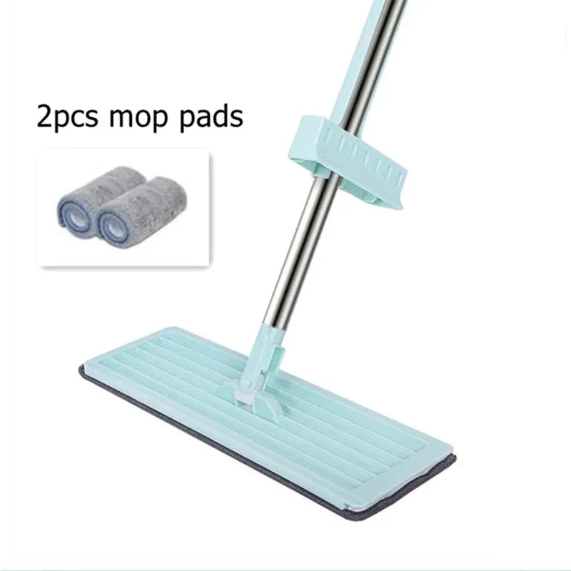 Squeeze Wring Mop Wash for Floor Tile Cleaning Tool Lazy Wiper Kitchen Wet Help Wonderlife  Sliding Type Trapeadores De Pisos