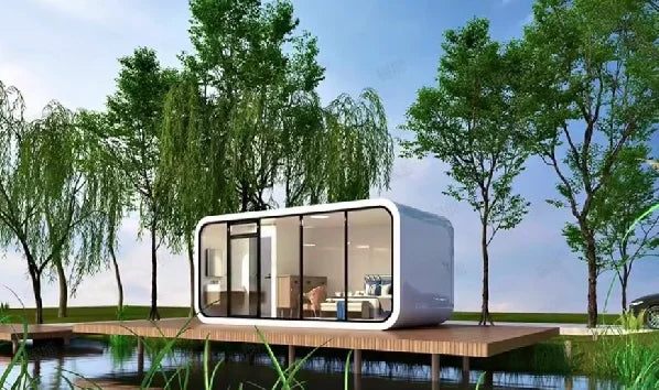 IOT 20ft and 40ft modular house,  factory built home office pod cabin, Mobile living container villa