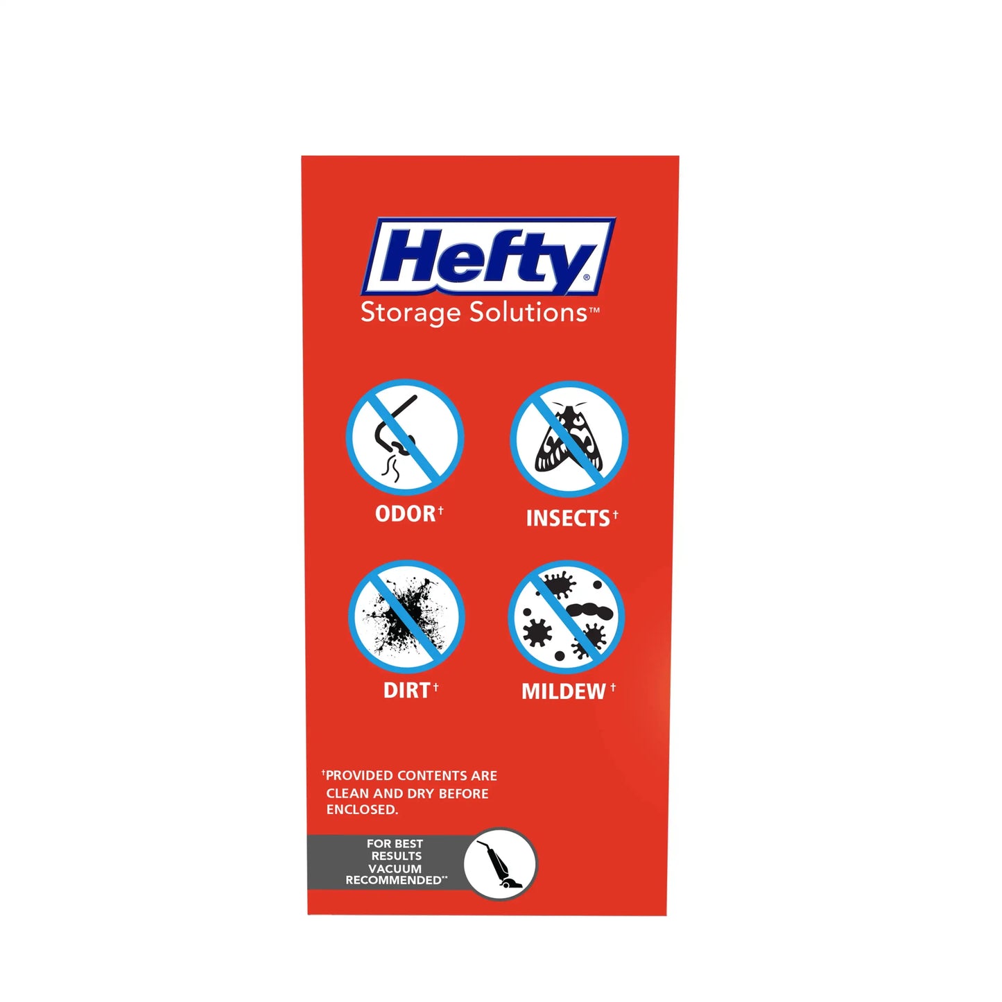 Hefty SHRINK-PAK 6 Large Vacuum Storage Bags