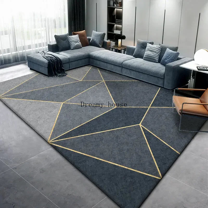 Rugs and Carpets for Home Living Room Rugs for Bedroom Decoration Geometric Soft Nordic Luxury LIVE ROOM area Rug floor mats