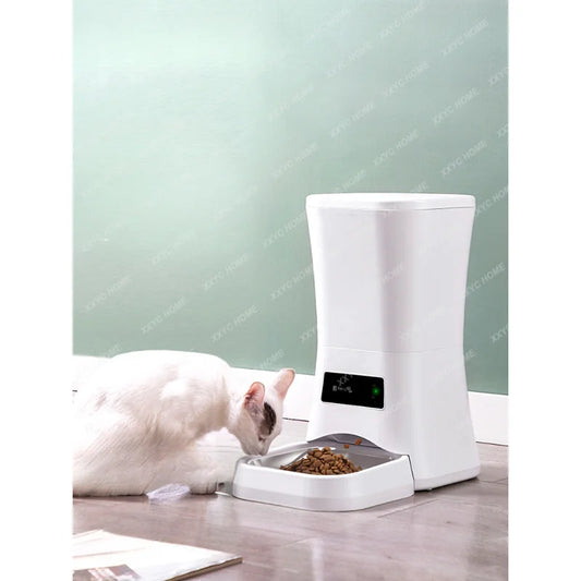 Automatic Feeder Cat Intelligent Timing Quantitative Dog Food Bowl Grain Feeder 9l Large Capacity cat water fountain