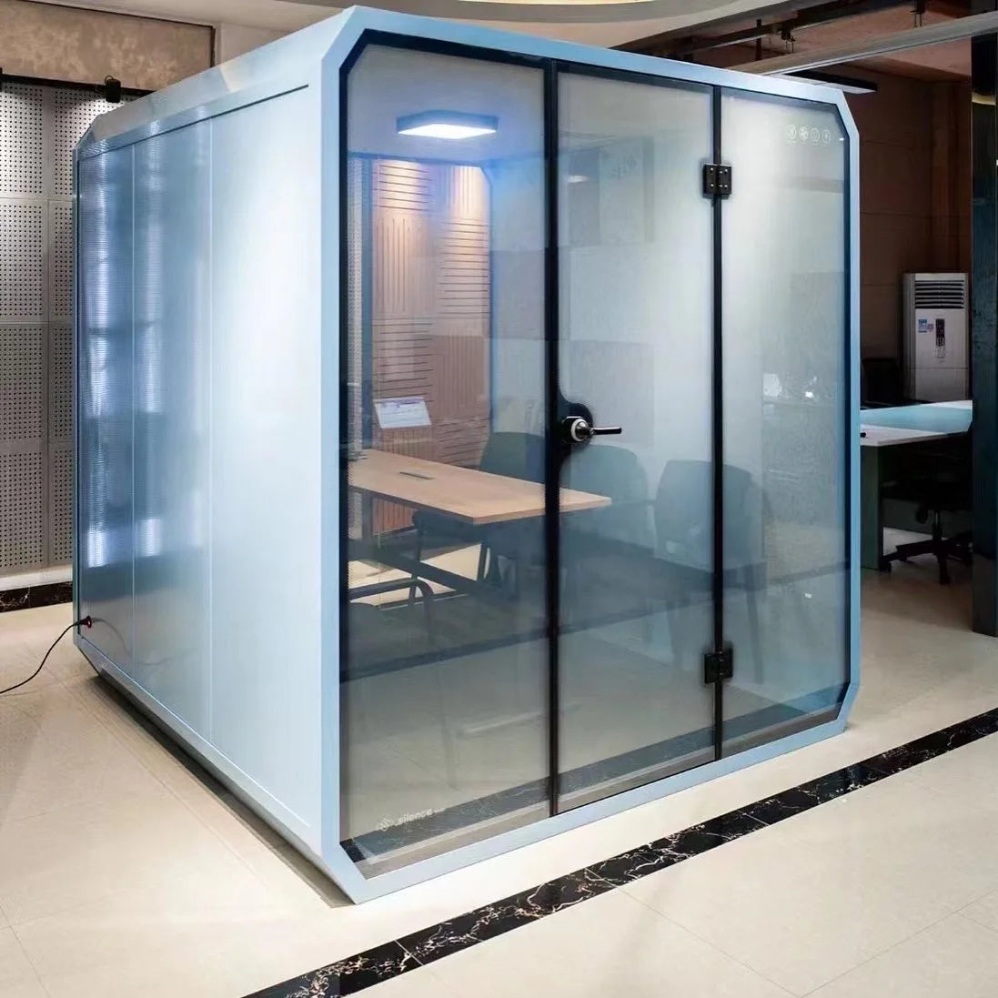 House Foldable Cabin Prefab Office Pod Soundproof Phone Booths ...