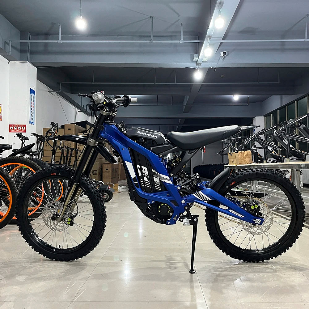 60v 6000W Electric Dirt Bike 250NM Surron Light Bee X Talaria Sting 40AH Off Road Ebike  Motorcycle