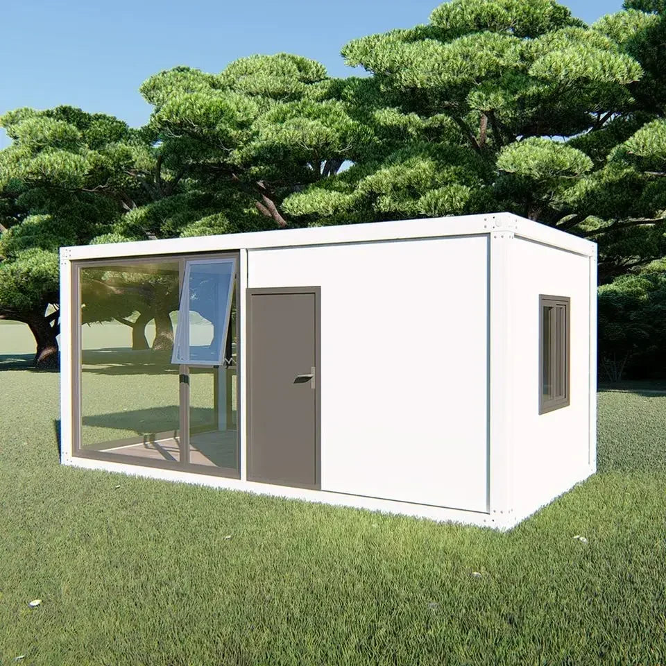 YG Quacent 40Ft Luxury Tiny Wooden Prefab House Contain Living Two Storey Container Prefabricated Home Buildings Cabins Apartm