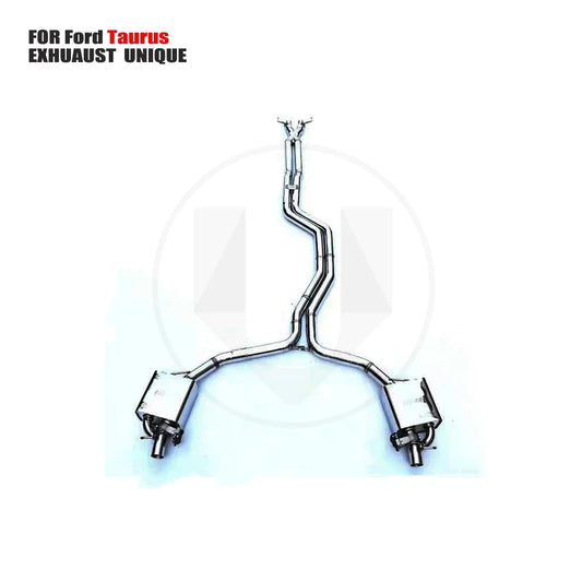 UNIQUE Stainless Steel Exhaust System Performance Catback is Suitable for Ford Taurus 2.0T  2016 Car Muffler