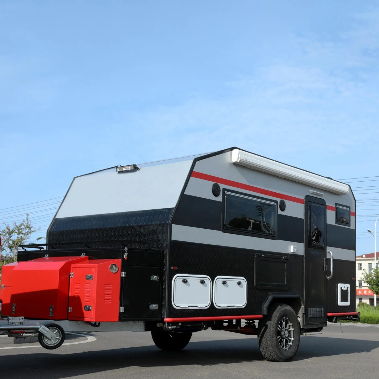 Offroad Rv-Trailer Autocaravana Van Camper With Showerroom