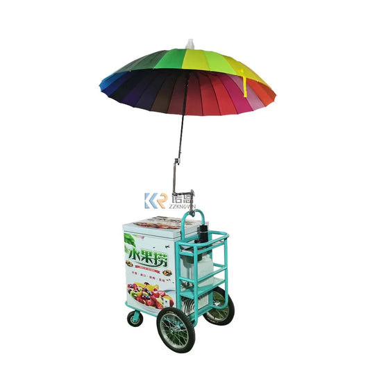 Outdoor Mobile Freezer Rolling Ice Cooler Icecream Electric Bike Refrigerated Ice Cream Cart For Food Delivery