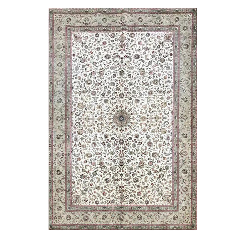 Turkish Rugs Oriental Silk Rug For Living Room Large Carpets Size  6'x9'