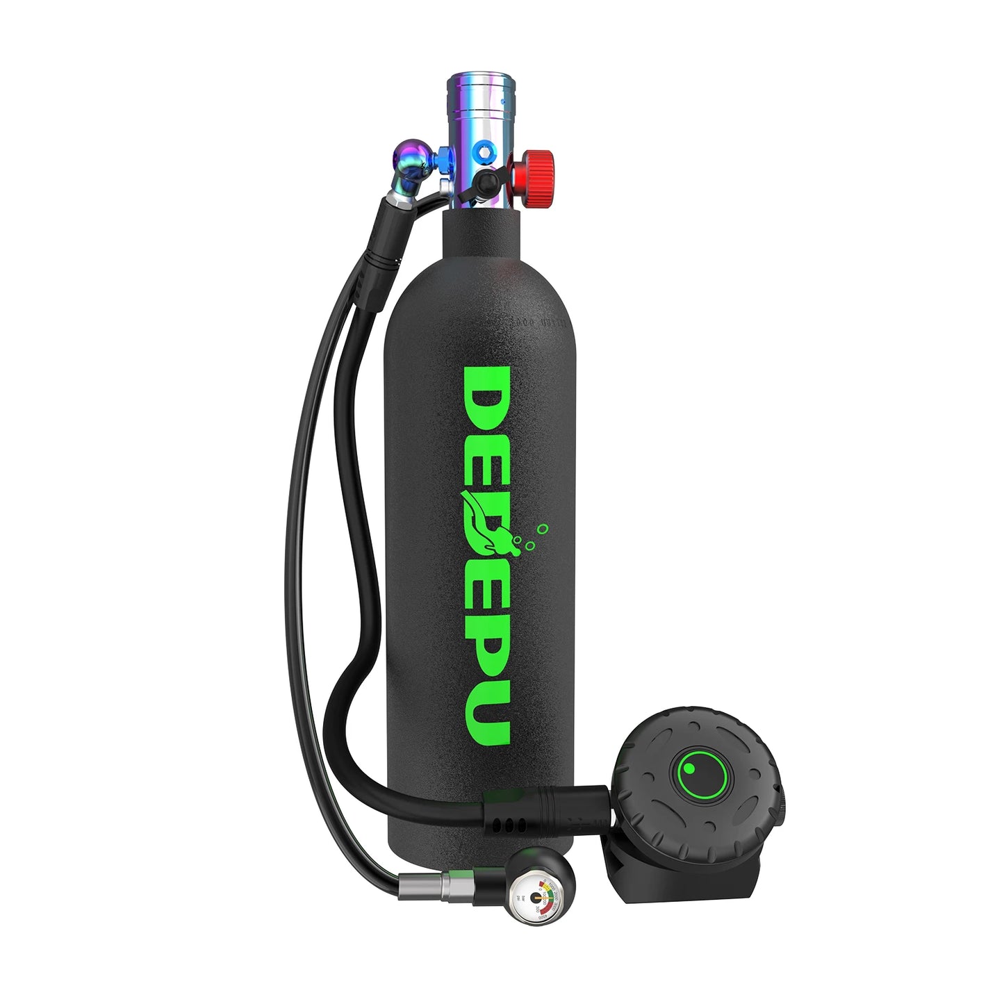 New Professional Diving Gear Scuba Diving Bottle for Professional Divers 2.3L Aluminum 6061-T6 Diving Bottle