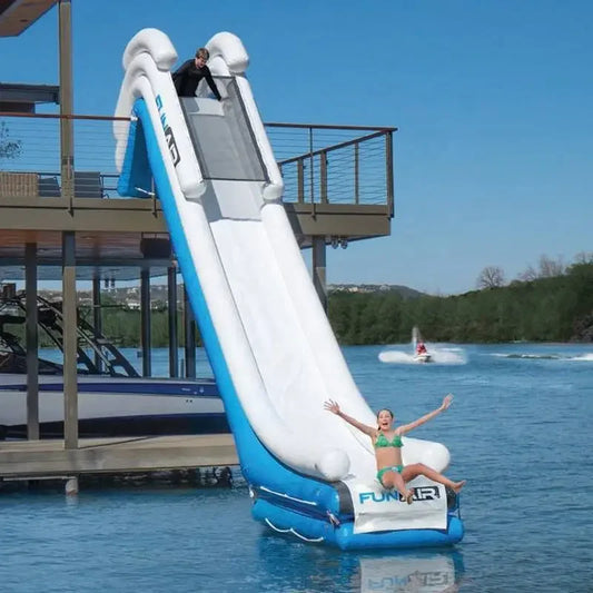 inflatable yacht slide Inflatable Water Dock Slide
