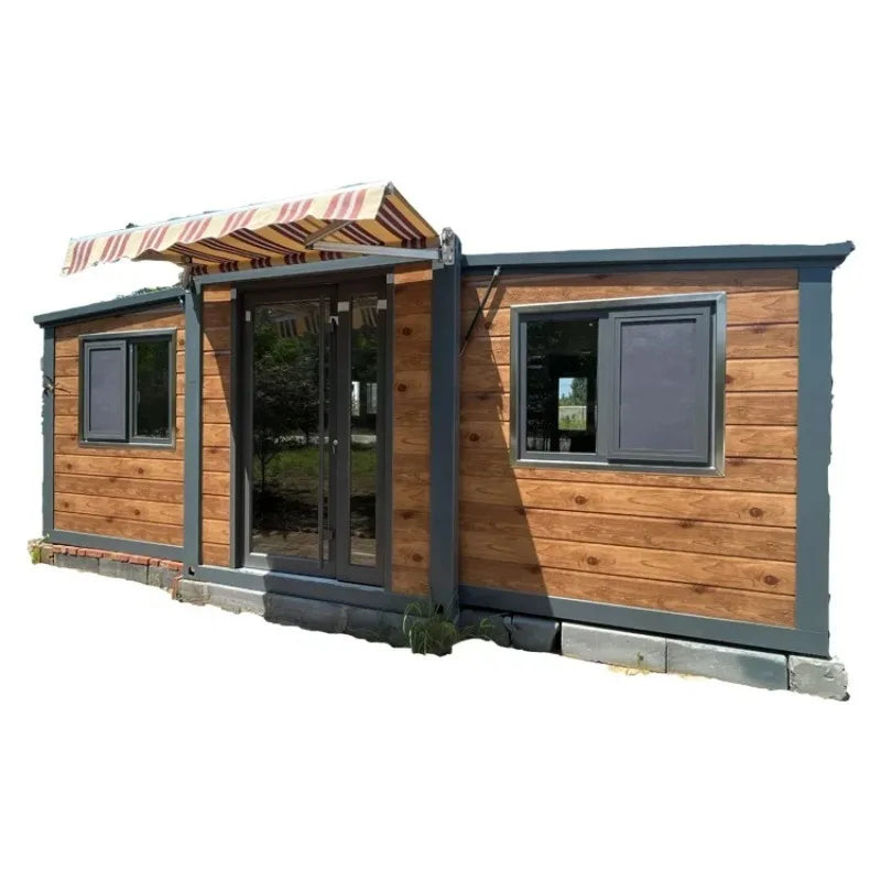 Ready Made 40Ft 20Ft Shipping Prefab Container Expandable House for Sale Light Steel Folding Prefabricated Home Villa 5 Bedroom