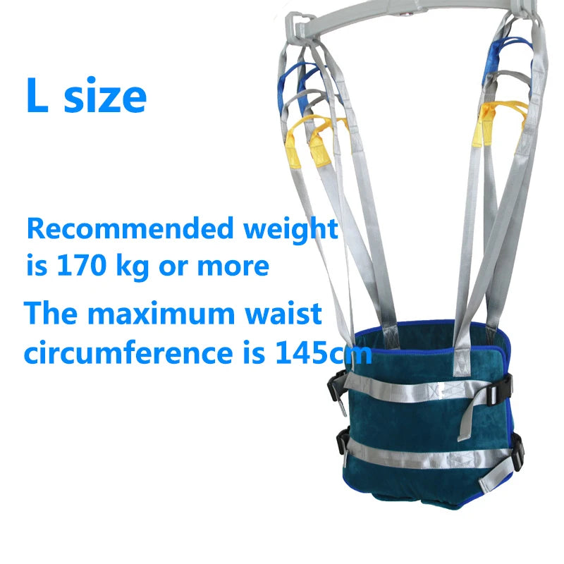 Adjustable Medical Elderly Auxiliary Shift Lifting Sling Disabled Hemiplegia Patients Auxiliary Walking Training Moving Strap