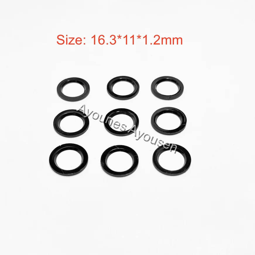 100Pcs GDI Fuel  Injector Repair Kits Gasket for Mazda 3 6 CX-7 2.3L L4 Turbo L3K9-13-250A E7T20171(2007-2012)  (AY-P3110)