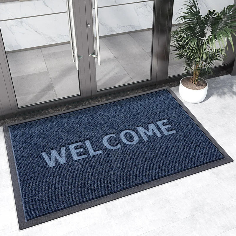 Front Door Mat Outdoor Home Entrance For Welcome Heavy Duty Outside Door Mats Indoor Outdoor Rug Black Outdoor Doormat Patio Mat