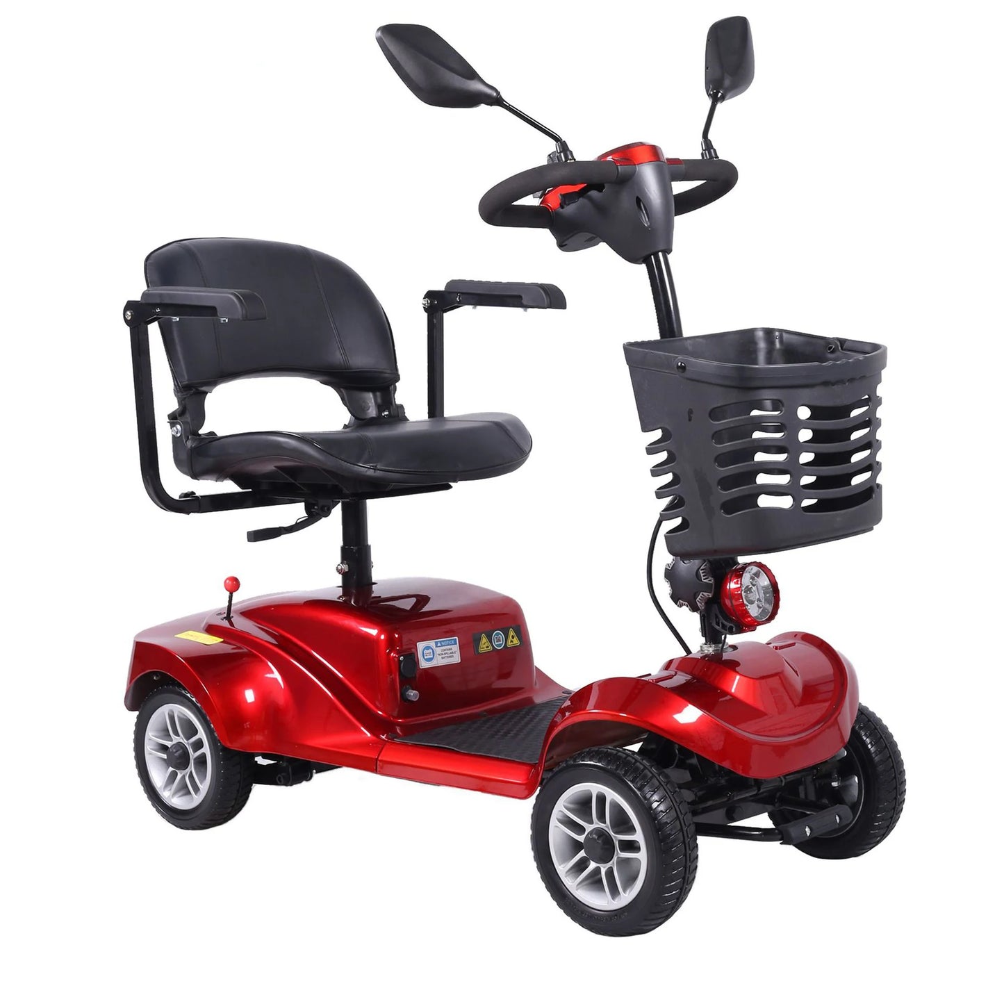 e-scooter disability lightweight  All Terrain Off Road Folding Mobility Scooter 4-Wheel  Electric