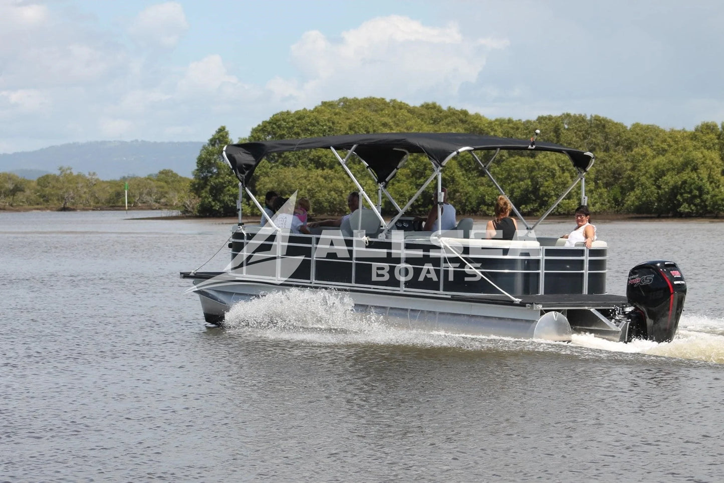 30ft 9m   Aluminum water cruise Pontoon Boat