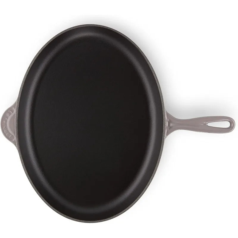 Le Creuset Enameled Cast-Iron 15.75 Inch Oval Skillet, Flame