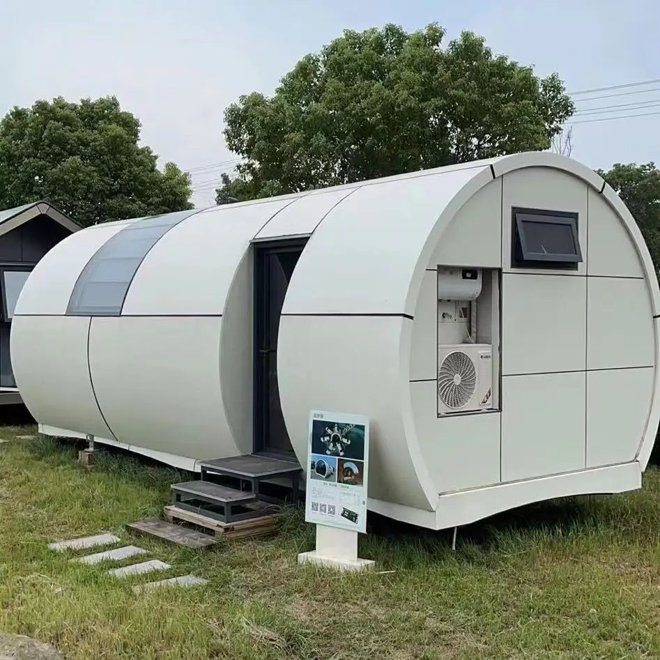 Stainless Steel Boathouse, Dormer Pramet Villa, Prefab Holiday Homestay Apartment, Hotel IOT Summerhouse