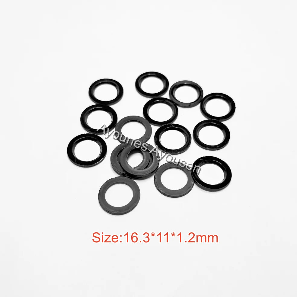 100Pcs GDI Fuel  Injector Repair Kits Gasket for Mazda 3 6 CX-7 2.3L L4 Turbo L3K9-13-250A E7T20171(2007-2012)  (AY-P3110)