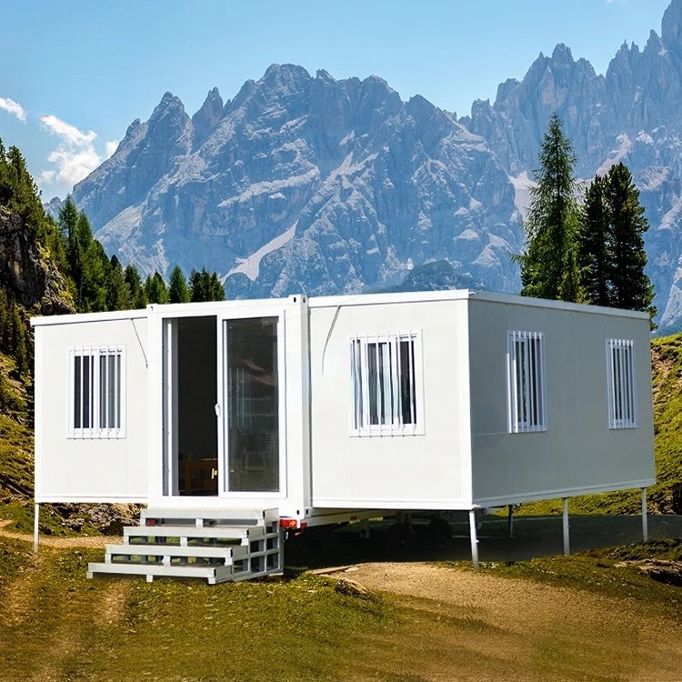 20 40 Ft Luxury Cabine Prefab Camp Metal Modular Homes Prefabricated Portable Expandable Container Houses