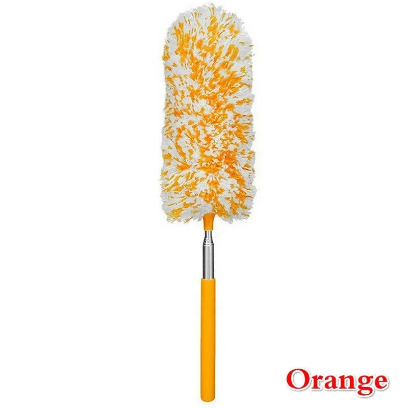 Household Cleaning Products - Electrostatic Telescopic Dust Collector Gap Brush Household Car Dust Collector Dust Cleaning Tool