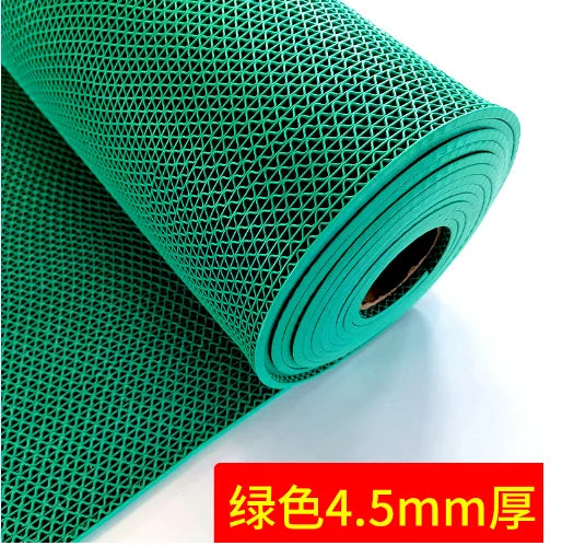 Large Size Thicker 4.5mm Bathroom Anti Slip Mat Toilet Honeycomb Carpet Floor Mat Bathroom Hotel Home Shower Bathroom